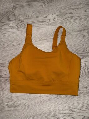 CALIA by Carrie Underwood Mustard Yellow Sports Bra